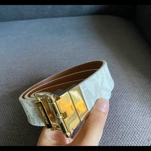 Gold Michael Kors belt